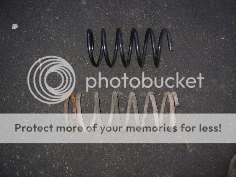 How to replace front suspension springs and shocks/struts on Volvo 240